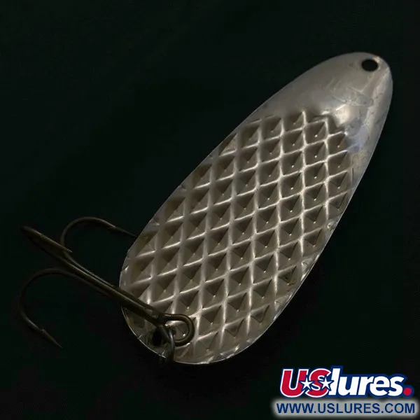 Lindy Gator, 55g, röd/vit/nickel, Skeddrag #23800