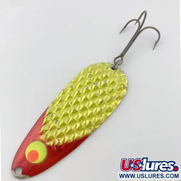 Lindy Gator, 55g, röd/vit/nickel, Skeddrag #23800