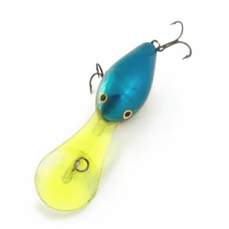 Rapala Down Deep Rattlin Fat Rap 05, 11g, Teal/Silver, Djupgående wobbler #23806