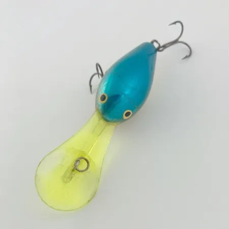 Rapala Down Deep Rattlin Fat Rap 05, 11g, Teal/Silver, Djupgående wobbler #23806