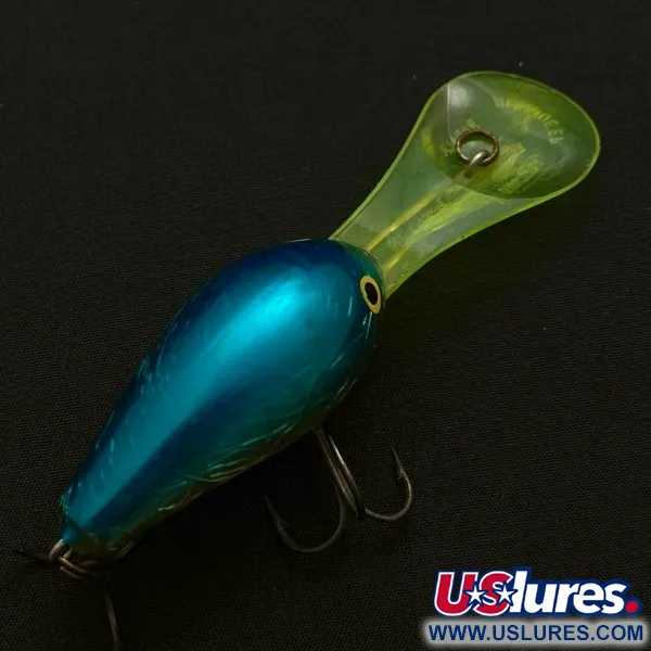 Rapala Down Deep Rattlin Fat Rap 05, 11g, Teal/Silver, Djupgående wobbler #23806