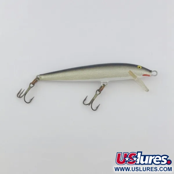Rapala Original Floater F9, 9cm, 4g, Silver (S), Flytande wobbler #23808