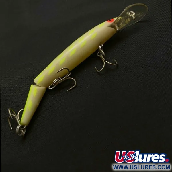 Rebel Fastrac F12 Jointed, 12,5g vit/lila, Ledad vobbler #23815