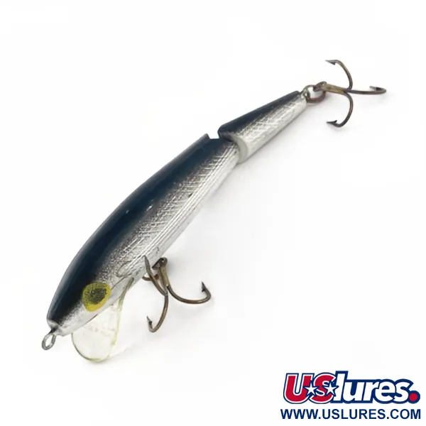 Rebel Floater F9 Jointed, Silver, 7g, Flytande ledad vobbler #23816