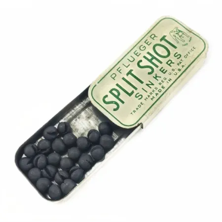 Pflueger Split Shot Sinkers, Blyhagel för Fiske #23834