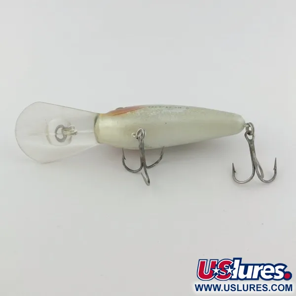 Bomber Fat Free Shad Bill Dance, 14g, Pearl/Silver, Wobbler #23836