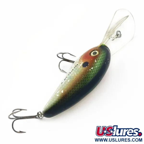Bomber Fat Free Shad Bill Dance, 14g, Pearl/Silver, Wobbler #23836