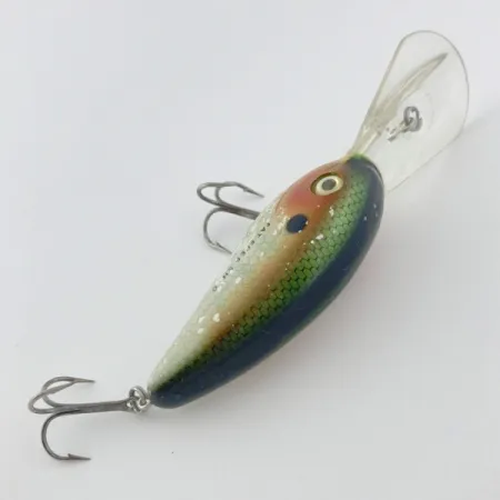 Bomber Fat Free Shad Bill Dance, 14g, Pearl/Silver, Wobbler #23836