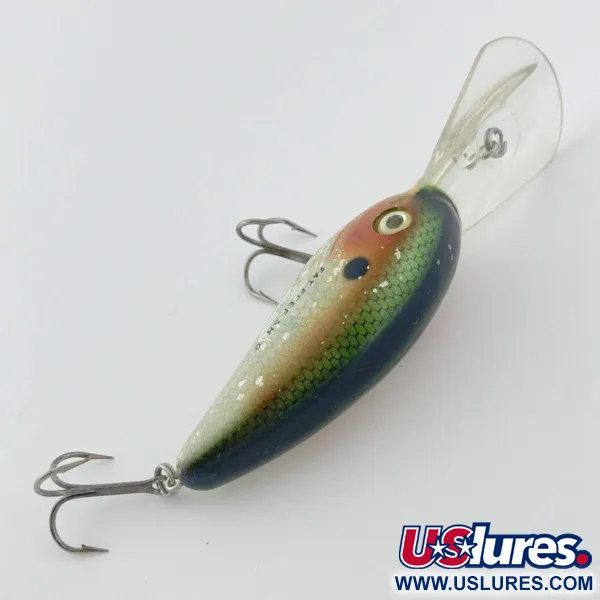 Bomber Fat Free Shad Bill Dance, 14g, Pearl/Silver, Wobbler #23836