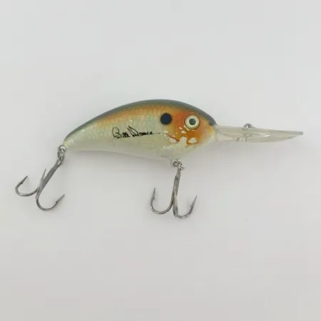 Bomber Fat Free Shad Bill Dance, 14g, Pearl/Silver, Wobbler #23836