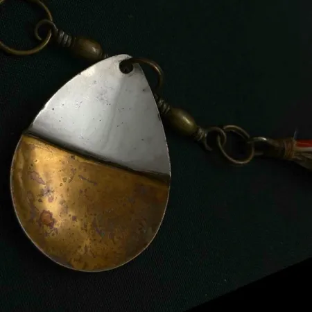 W.T. J. Lowe Lowe's Star Colorado Spinner 4 №5823 (1890S), 7g, nickel/mässing, spinnare #23847