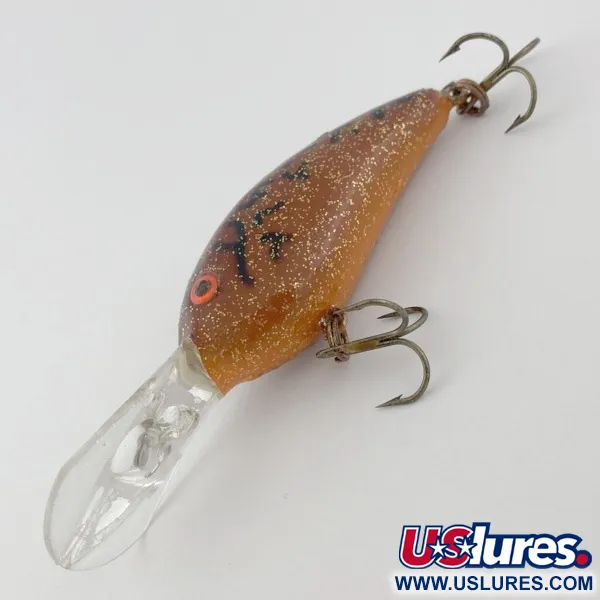 Bomber Fat Free Shad, 28g brun, djupgående wobbler #23860