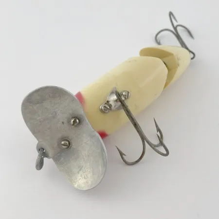 Fred Arbogast Jitterbug Jointed, 14g Red Head, Ledat Ytbete #23869