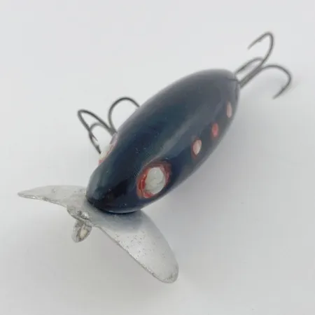 Fred Arbogast Jitterbug Early Bug Eye, 14g Svart, Ytbete #23870