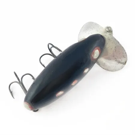 Fred Arbogast Jitterbug Early Bug Eye, 14g Svart, Ytbete #23870