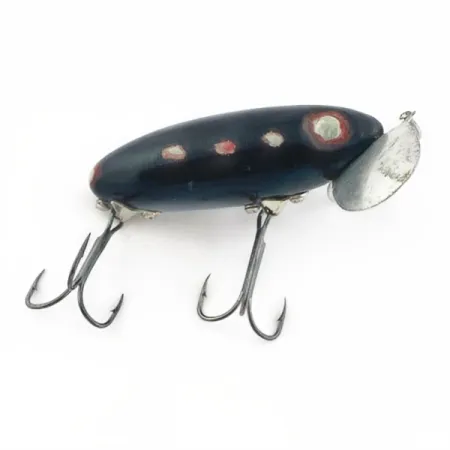 Fred Arbogast Jitterbug Early Bug Eye, 14g Svart, Ytbete #23870