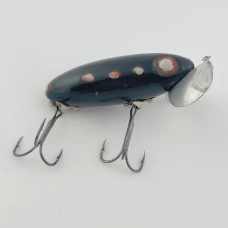Fred Arbogast Jitterbug Early Bug Eye, 14g Svart, Ytbete #23870