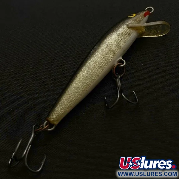 Rapala Original Floater F7, Silver (S), 4g, 7cm, flytande wobbler #23876