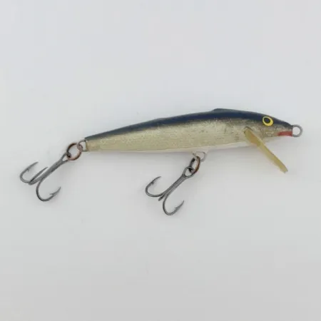 Rapala Original Floater F7, Silver (S), 4g, 7cm, flytande wobbler #23876