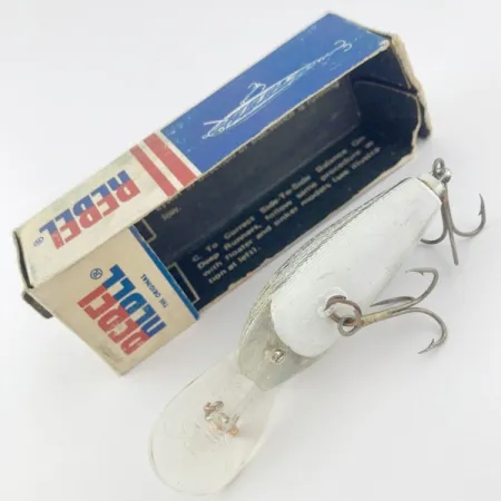 Rebel Super R, 14g Silver, Flytande Wobbler #23898