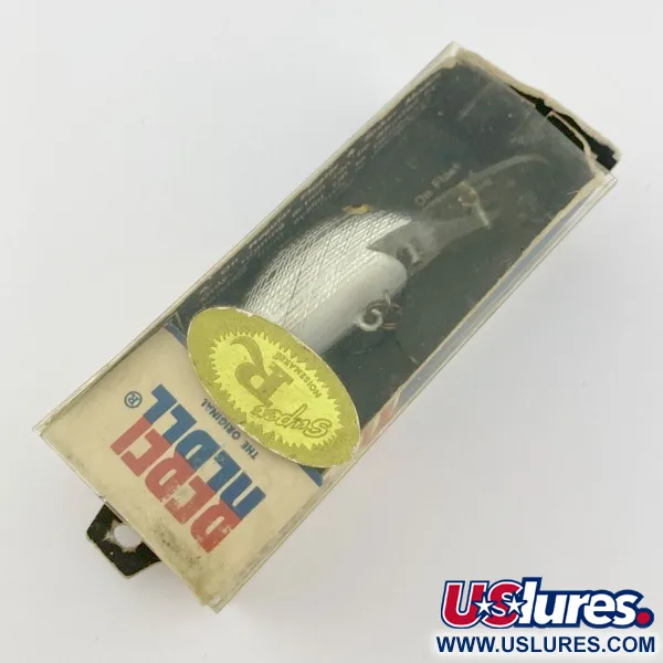 Rebel Super R, 14g Silver, Flytande Wobbler #23898