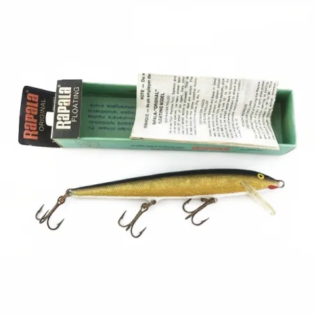 Rapala Original Floater F11, G (Gold), 6g, Flytande vobbler #23899