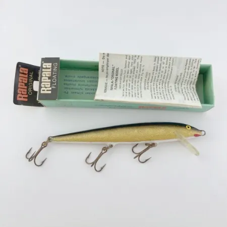 Rapala Original Floater F11, G (Gold), 6g, Flytande vobbler #23899