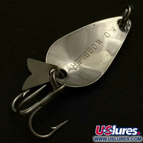 Acme K.O. Wobbler, 3,5g vit/svart/guld, Skeddrag #23912