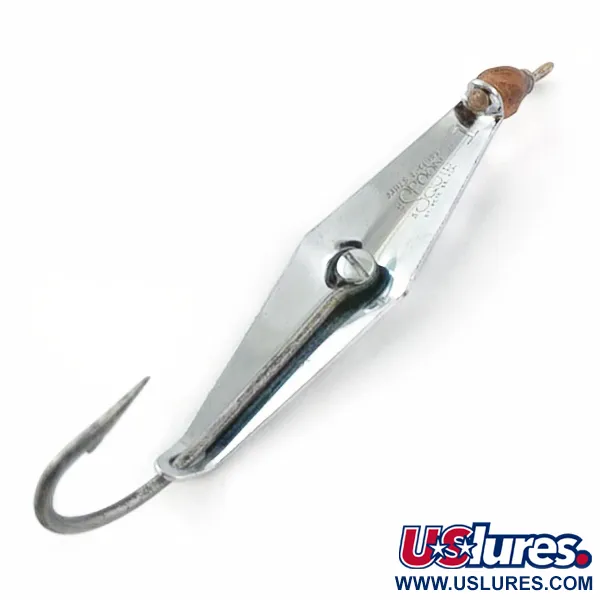 James E. Clark Clark Spoon 1, Nickel, 8g, Skeddrag #23923