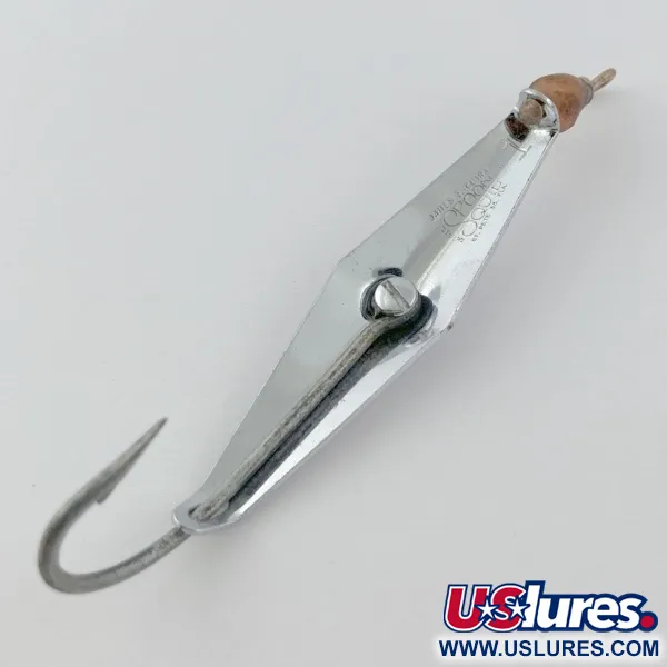 James E. Clark Clark Spoon 1, Nickel, 8g, Skeddrag #23923