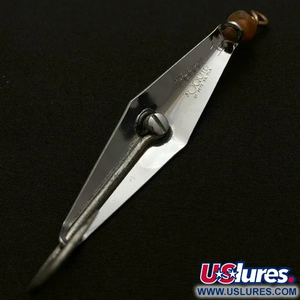 James E. Clark Clark Spoon 1, Nickel, 8g, Skeddrag #23923