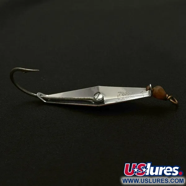 James E. Clark Clark Spoon 1, Nickel, 8g, Skeddrag #23923