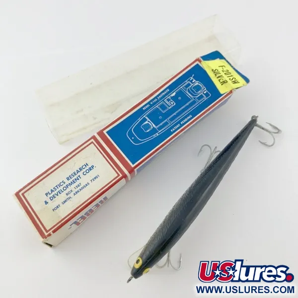 Rebel Floater F12, Silver, 9g, Flytande wobbler #23929