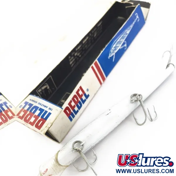 Rebel Floater F12, Silver, 9g, Flytande wobbler #23929