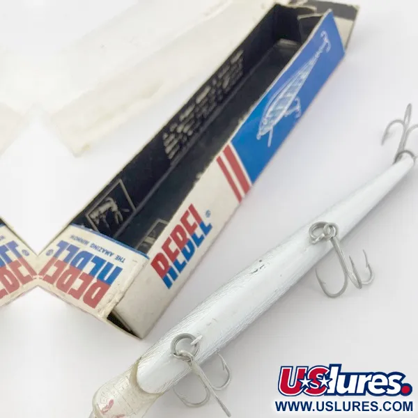 Rebel Floater F12, Silver, 9g, Flytande wobbler #23929