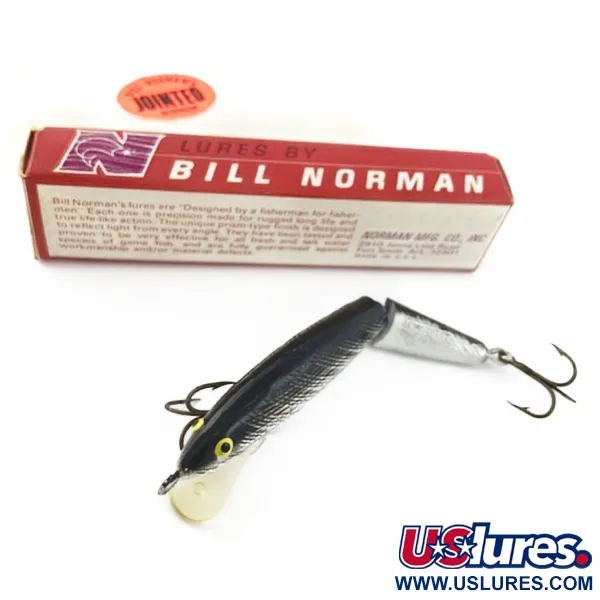 Bill Norman Jointed, 7g Green / Mirror, Ledat vobbler #23932