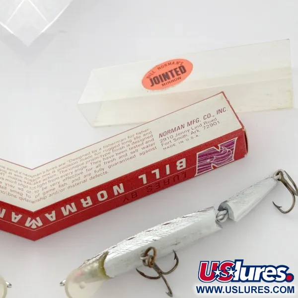 Bill Norman Jointed, 7g Green / Mirror, Ledat vobbler #23932