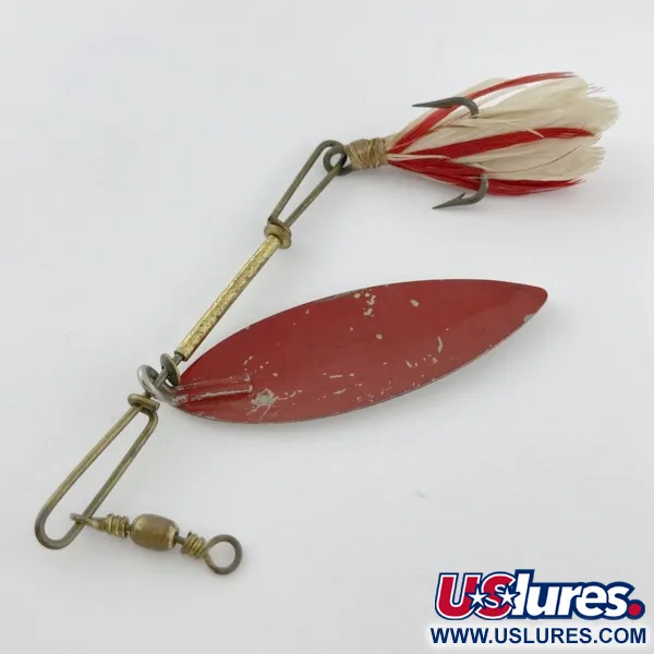 4 Bros 4 Brothers Willow Leaf, 14g, nickel/röd, spinnare #23937