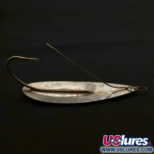 Johnson Silver Minnow Weedless, Nickel, 28g, Skeddrag #23943