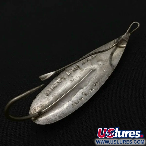 Johnson Silver Minnow, 9g, nickel, vassdrag #23945