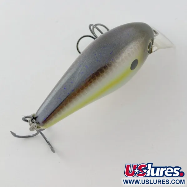 Strike King KVD 1.5 Silent, Olive Sexy Shad, 12g, Crankbait #23947