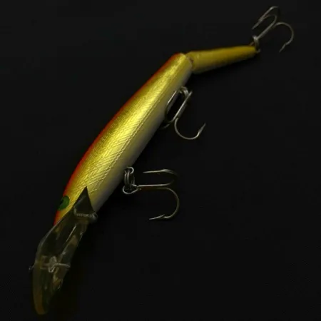 Rebel Fastrac F12 Jointed, 12,5g, Guld/Orange, Ledad vobbler #23952