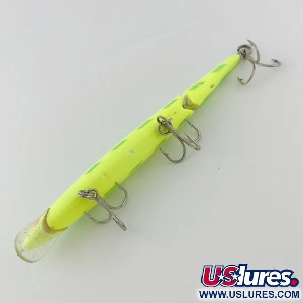 Rebel Floater F14 Jointed, Chartreuse, 14g, Ledat vobbler #23953