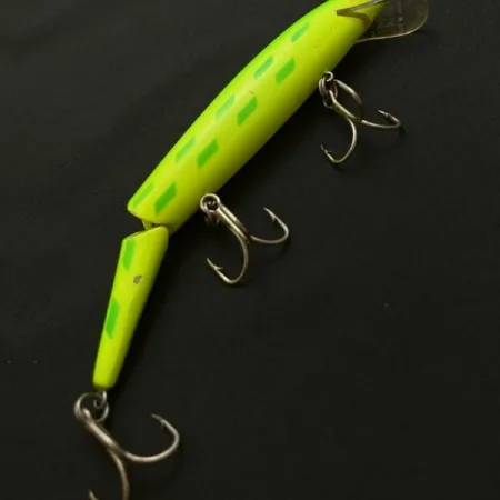 Rebel Floater F14 Jointed, Chartreuse, 14g, Ledat vobbler #23953