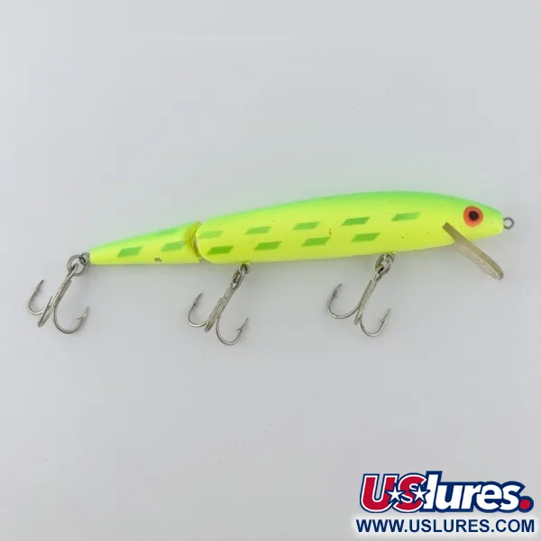 Rebel Floater F14 Jointed, Chartreuse, 14g, Ledat vobbler #23953