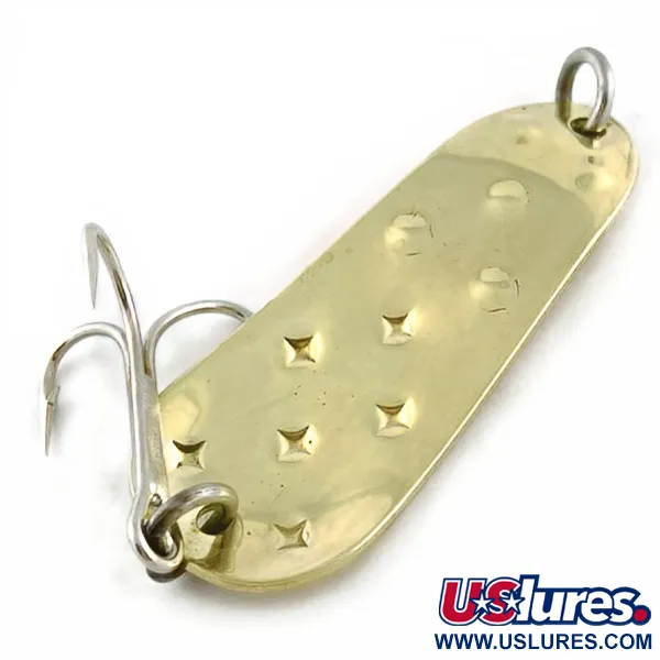 Luhr Jensen Alpena Diamond, 14g nickel/grön, Skeddrag #23966