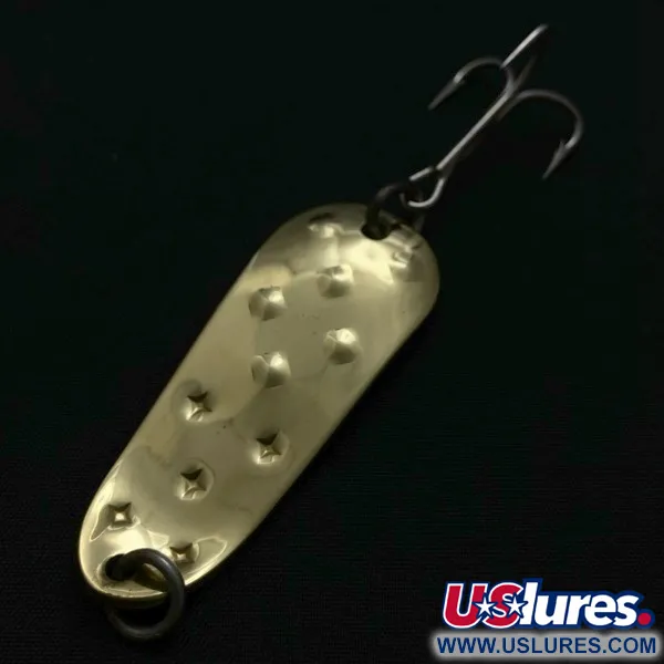 Luhr Jensen Alpena Diamond, 14g nickel/grön, Skeddrag #23966