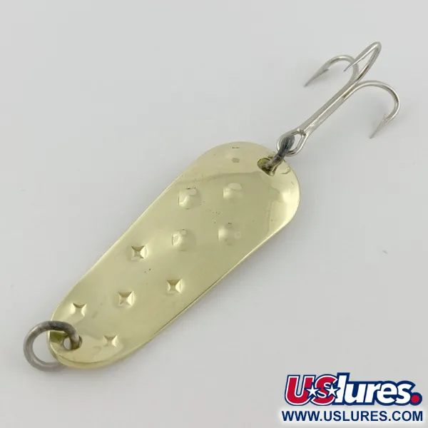 Luhr Jensen Alpena Diamond, 14g nickel/grön, Skeddrag #23966