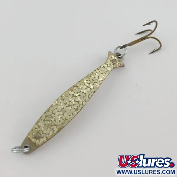 Sparky Jr. Spoon Sparkling Minnow, 7g Guldglitter, Skeddrag #23967