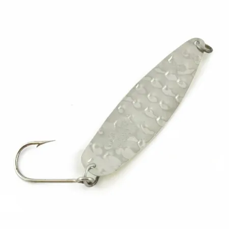 Luhr Jensen Flutter Spoon 35, 7g, Silver/Gul, Skeddrag #23981